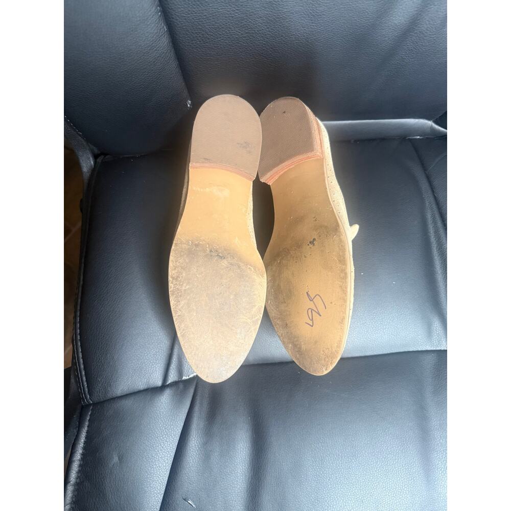 Stylish Susina Leather Point Perforated Slip-On Shoes size 8 - Picture 5 of 7